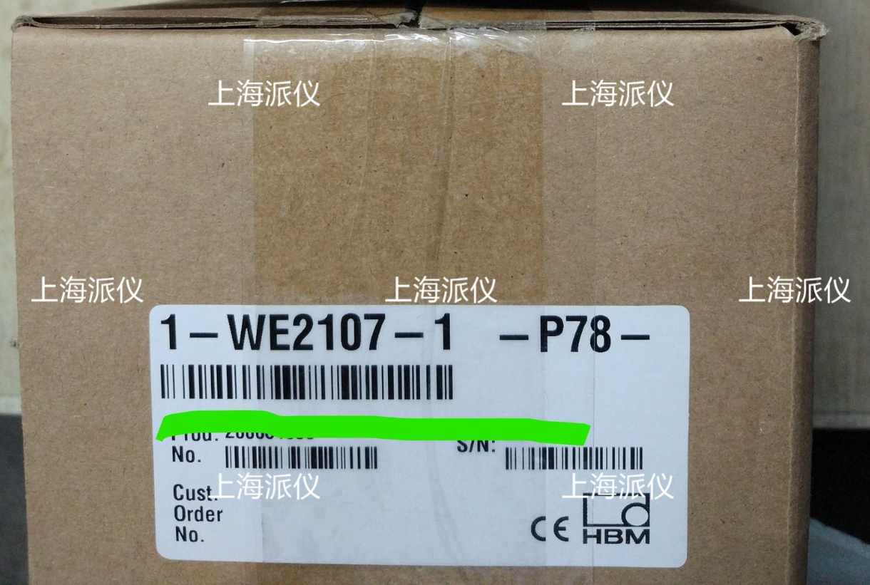 HBM称重仪表WE2107动态和静态